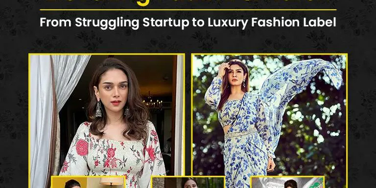 From struggling startup to Luxury fashion label